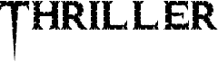 Preview of the Thriller font