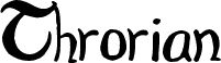 Throrian Commonface