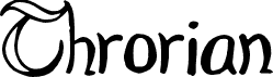Throrian Formal