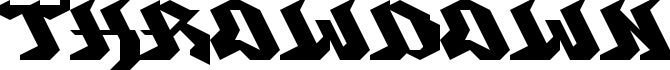 ThrowDown Regular