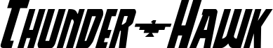 Thunder-Hawk Italic