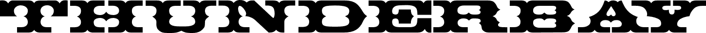 Preview of the ThunderBay font