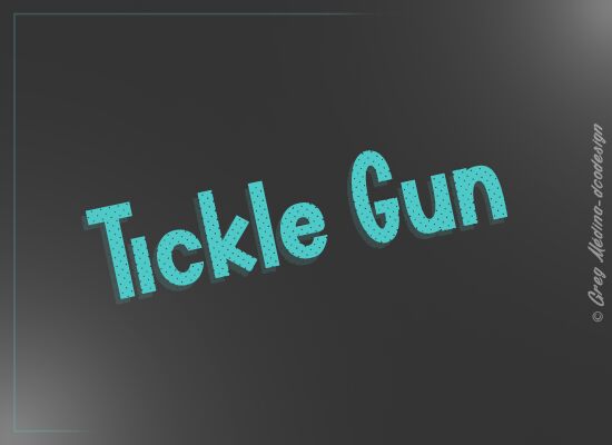 Tickle Gun Czcionka