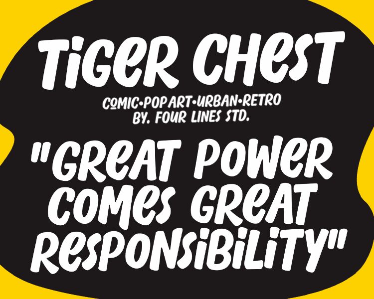 Tiger Chest Schriftart