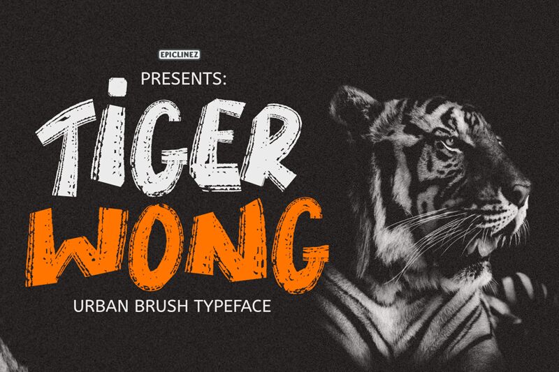 Tiger Wong Czcionka