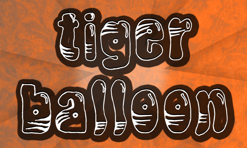 TigerBalloon Schriftart