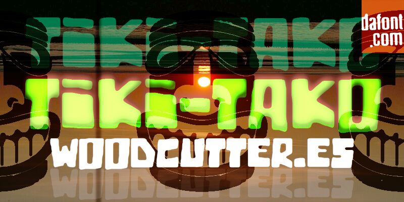 Tiki Tako Шрифт