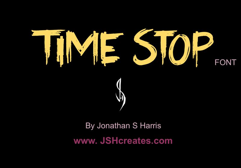 Time Stop Czcionka