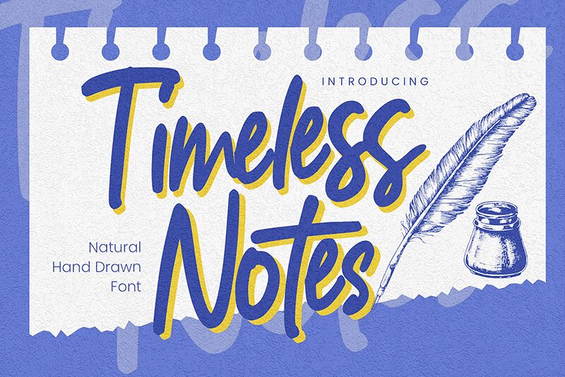 Timeless Notes Carattere
