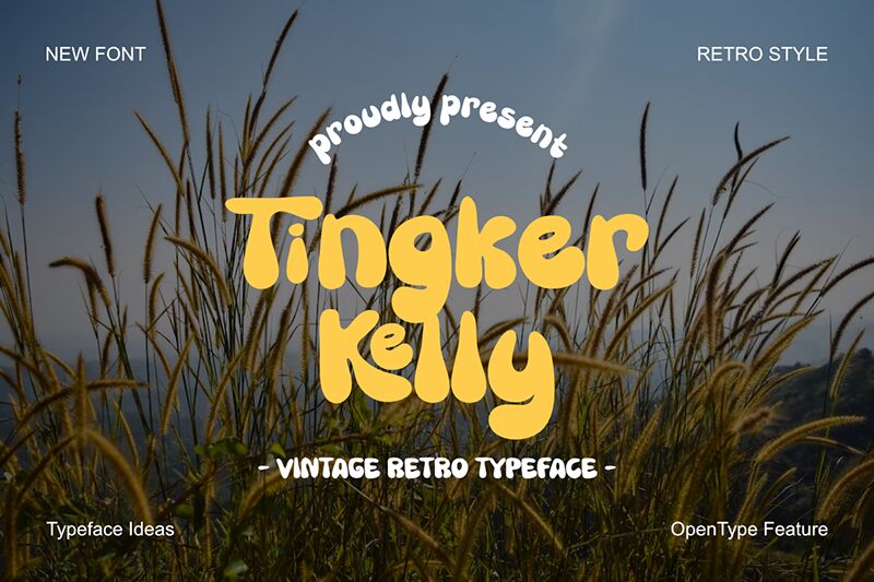 Tingker Kelly Czcionka