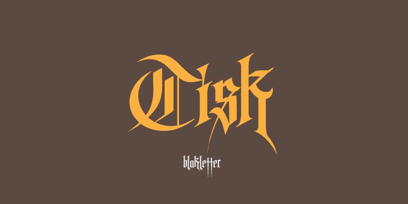 tisk Schriftart