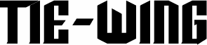 Preview of the TIE-Wing font