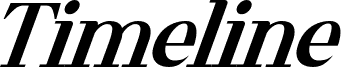 Timeline Italic