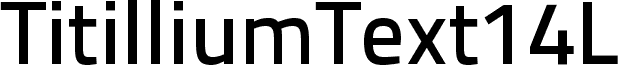 TitilliumText14L-600wt