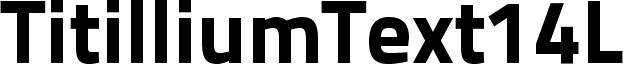 TitilliumText14L-999wt