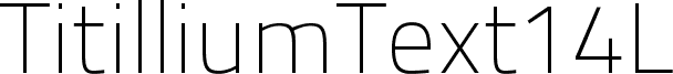 TitilliumText14L-Bold