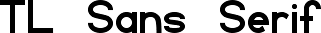 TL Sans Serif Bold