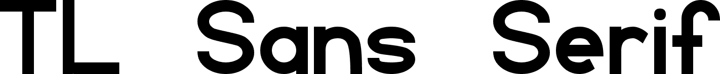 TL Sans Serif Bold font