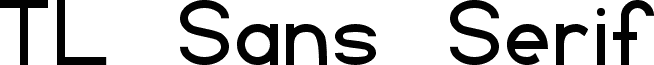 TL Sans Serif