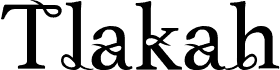 Tlakah