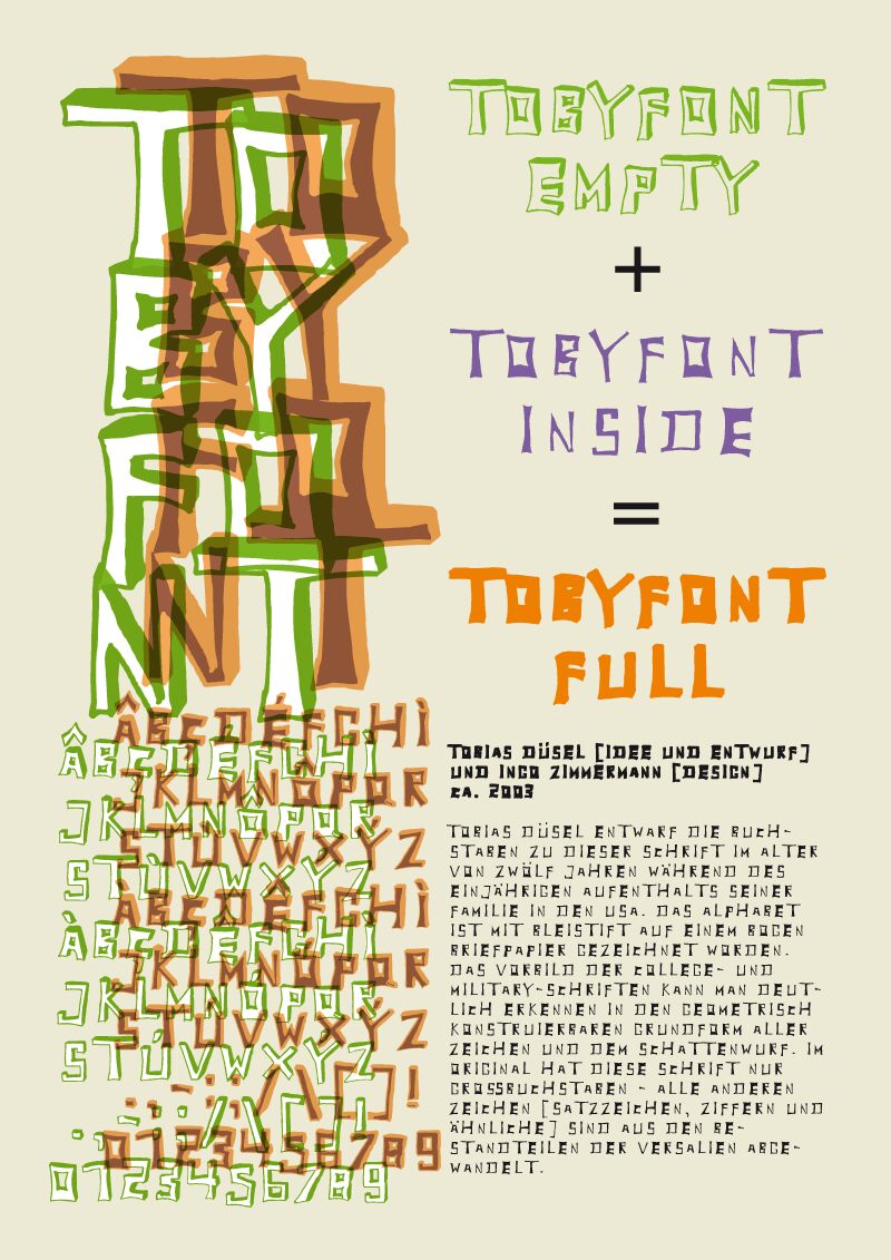 TobyFont الخط 