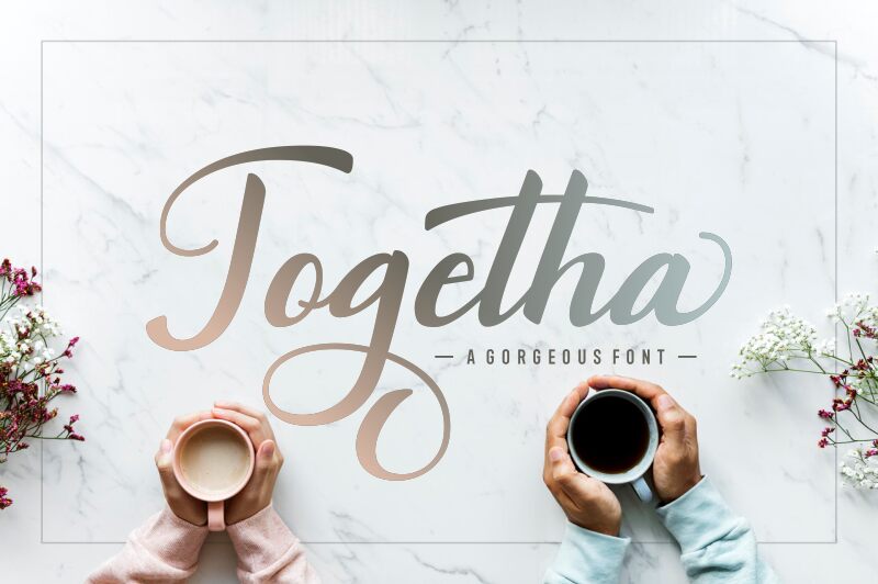 Togetha Schriftart
