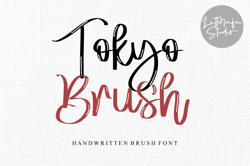 Tokyo Brush Carattere
