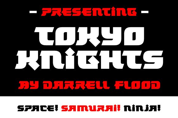 Tokyo Knights Schriftart