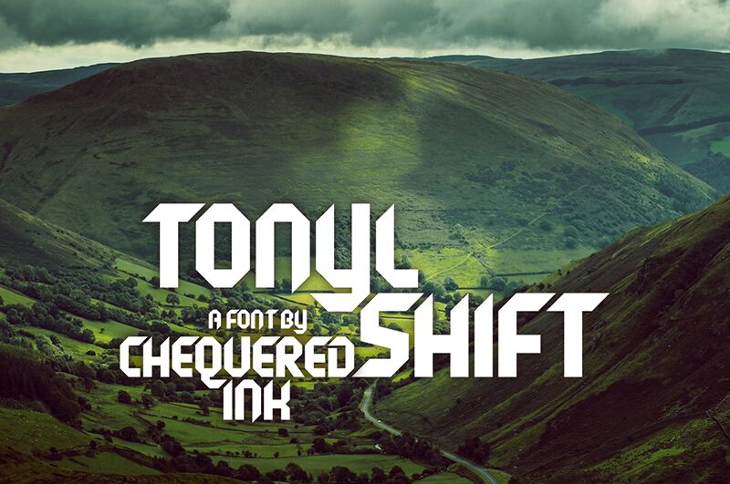 Tonyl Shift Schriftart