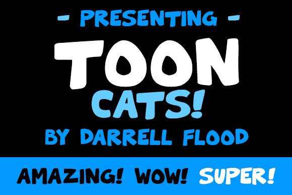 Toon Cats Шрифт