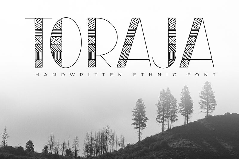 Toraja Schriftart