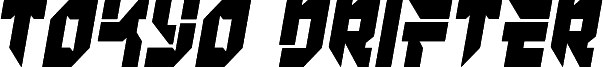 Tokyo Drifter Condensed
