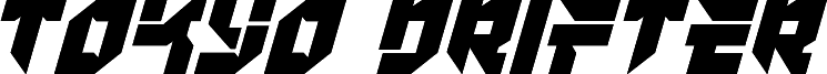 Tokyo Drifter Italic