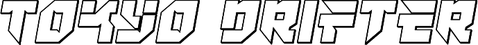 Tokyo Drifter Outline