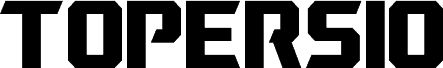 Topersio PERSONAL USE ONLY! 字体