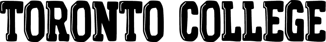 Toronto Lettering Design Toronto College fonte | Fonts2u.com