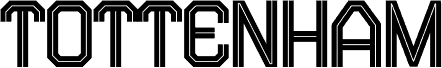 Tottenham Personal 2 字体