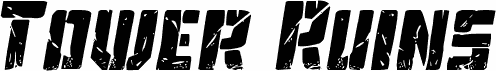 Tower Ruins Italic