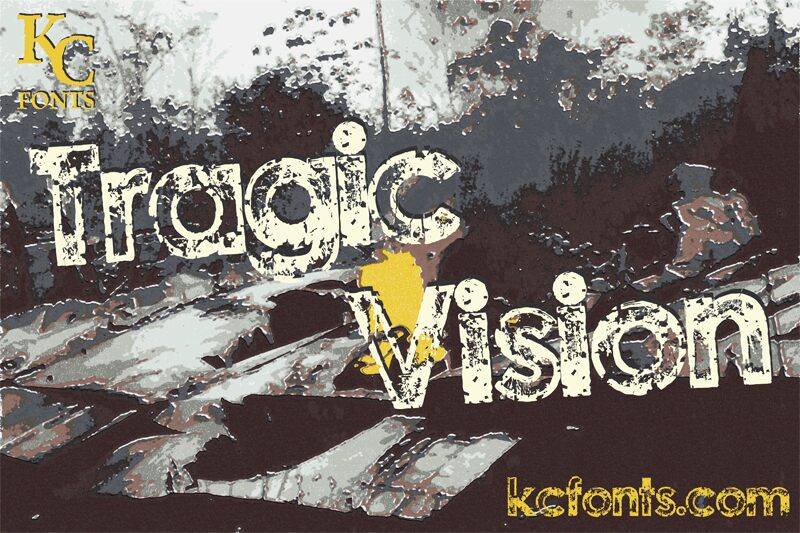 Tragic Vision Czcionka