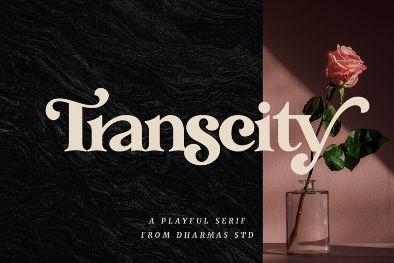 Transcity Schriftart