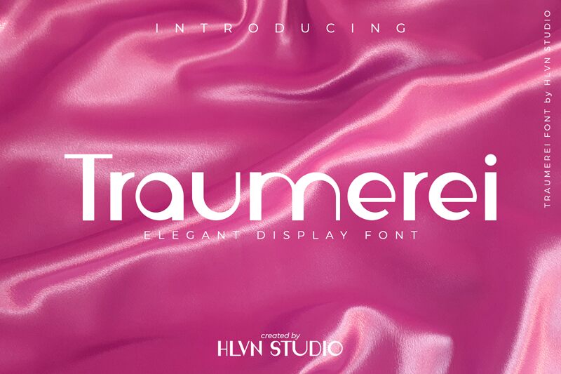 Traumerei Schriftart