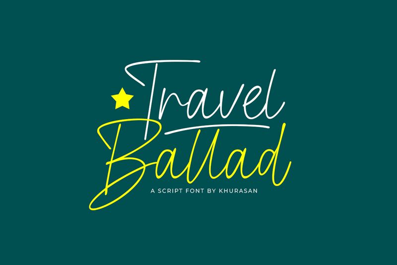 Travel Ballad 字体