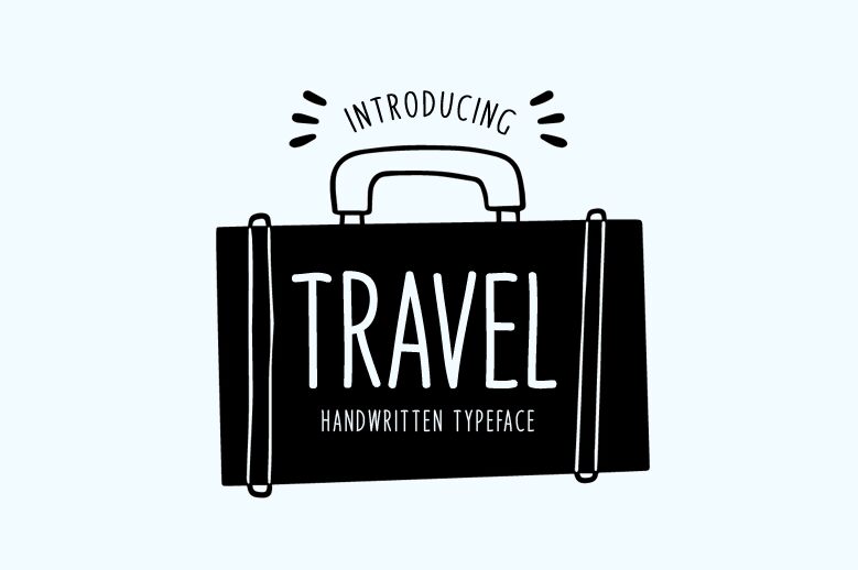 Travel Schriftart