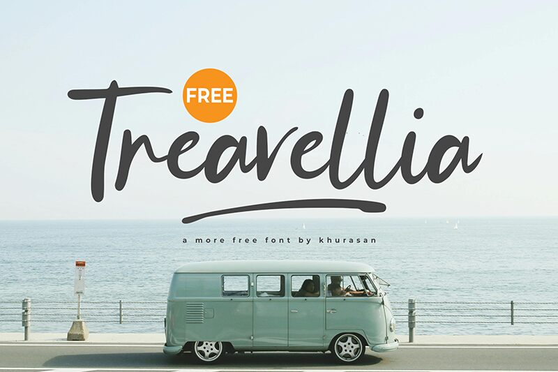 Travellia 字体