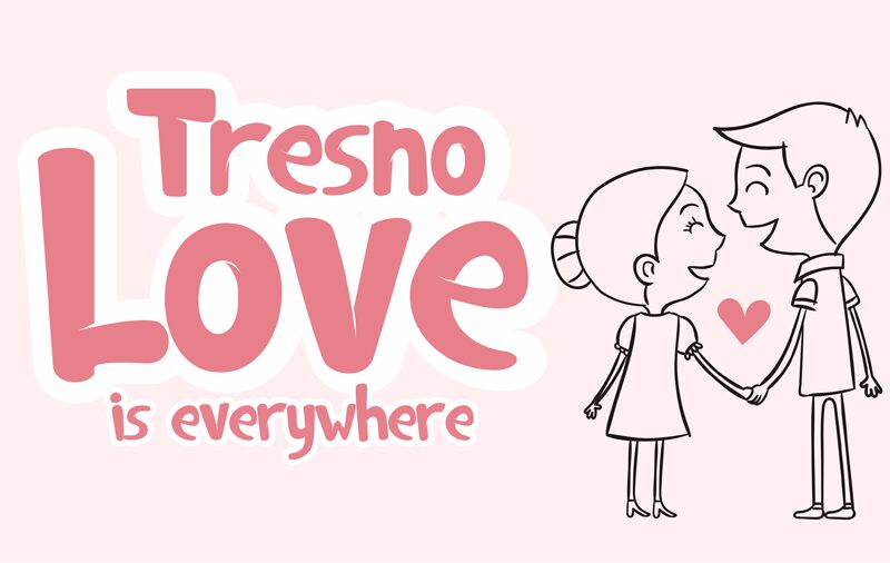 Treno is love Czcionka