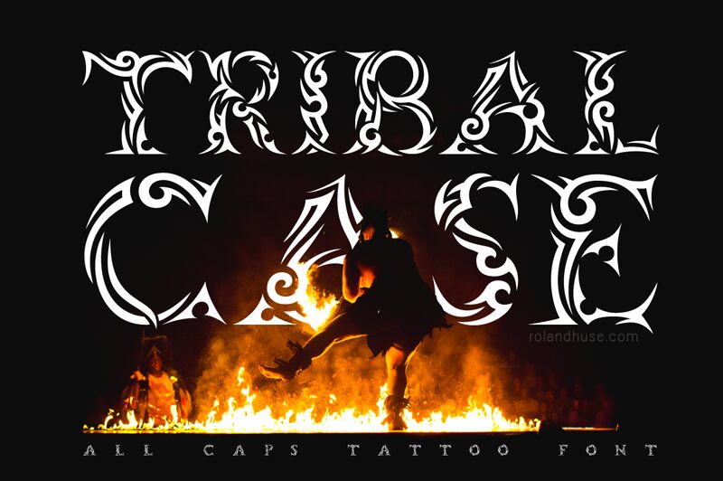 Tribalcase Schriftart