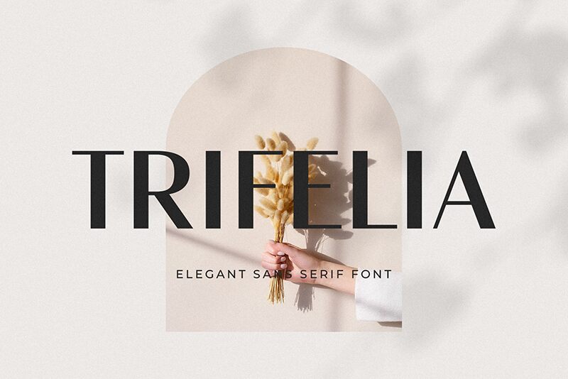 Trifelia Schriftart