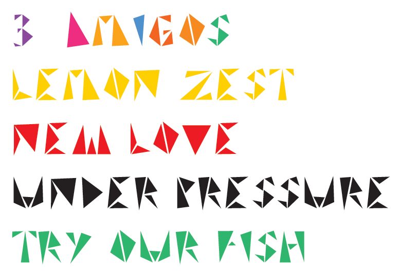 TRINISTA GRF Schriftart