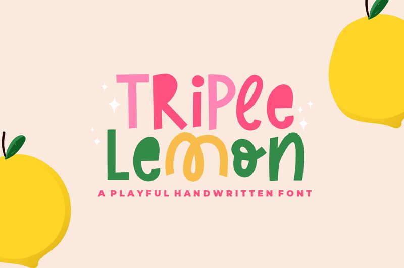 Triple Lemon Czcionka
