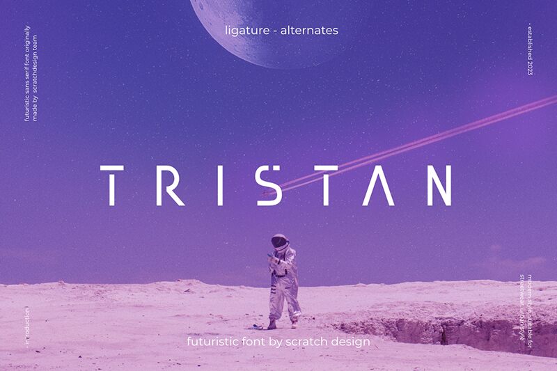 Tristan Schriftart